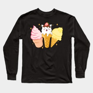 Ice Cream Lover Long Sleeve T-Shirt